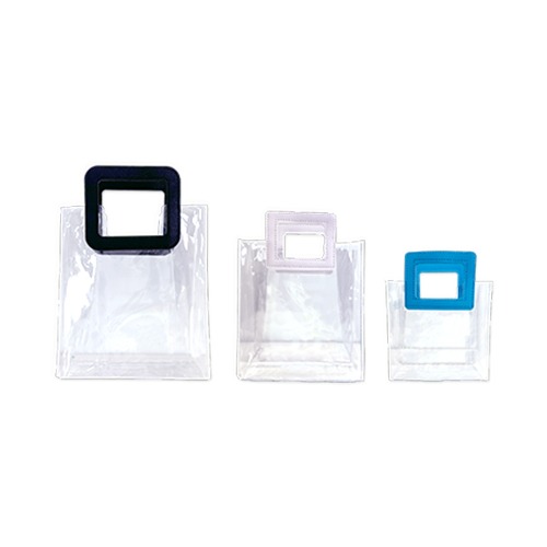 투명 큐브 비치백 (3종 택1)