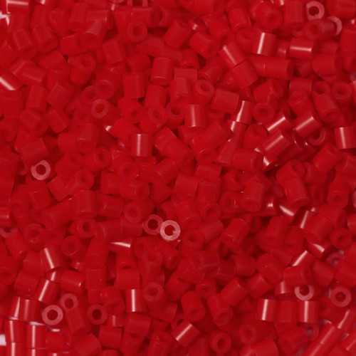 [재료] 02)컬러비즈 빨강색 5x5mm (약1000개입)