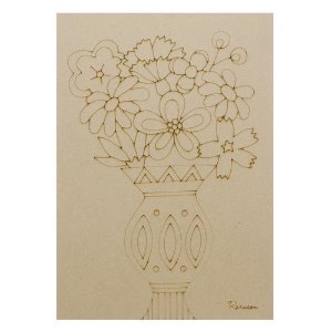 하비나무판-꽃병