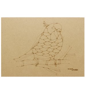 하비나무판-앵무새