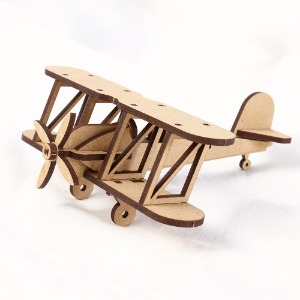 민화샵  라이트형제비행기만들기 복엽기 나무비행기